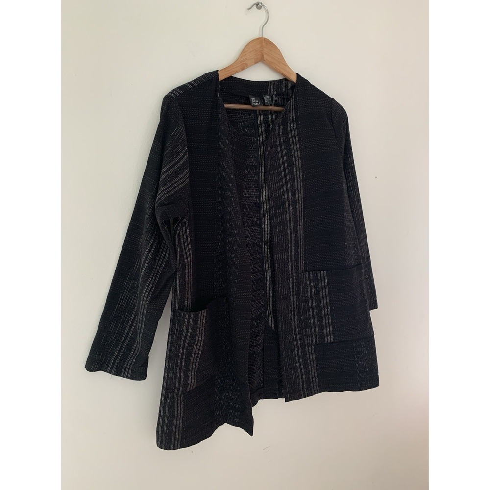 Eileen Fisher Koshi Crossings Organic Jacket Fisher Project S Black Artisan
